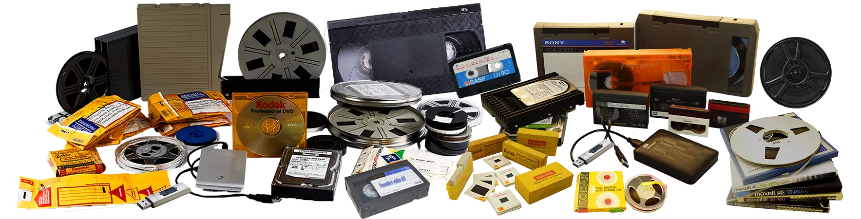 Transfert et numérisation de vidéo et photo
